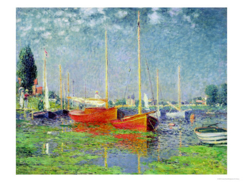 Argenteuil, circa 1872 - Claude Monet Paintings